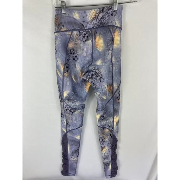 Calia by Carrie Underwood Urban Mosaic High Waist Ruched Legging Size Small - Picture 6 of 6